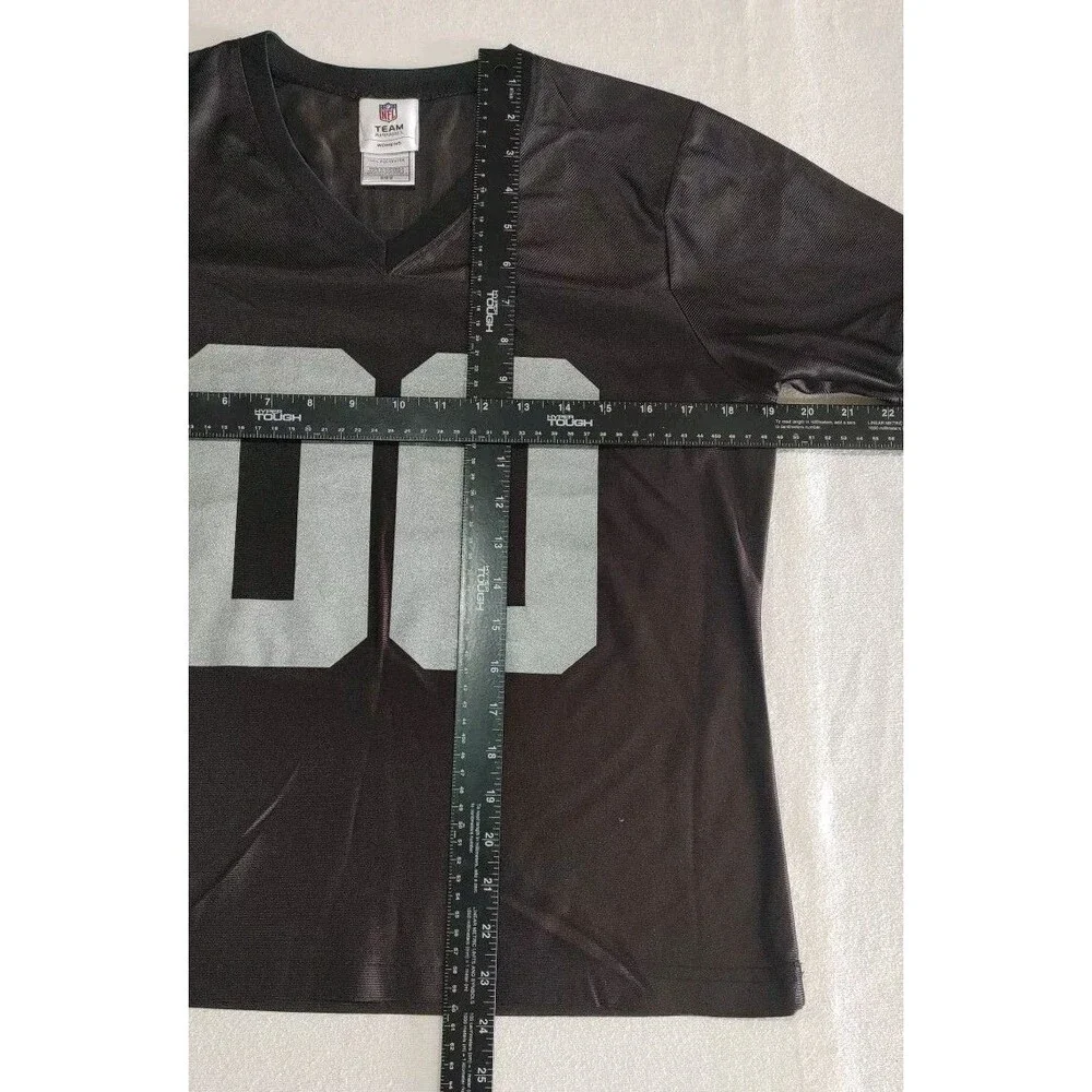 Las Vegas Oakland Raiders Women’s NFL Team Apparel Jersey #00 Size Medium